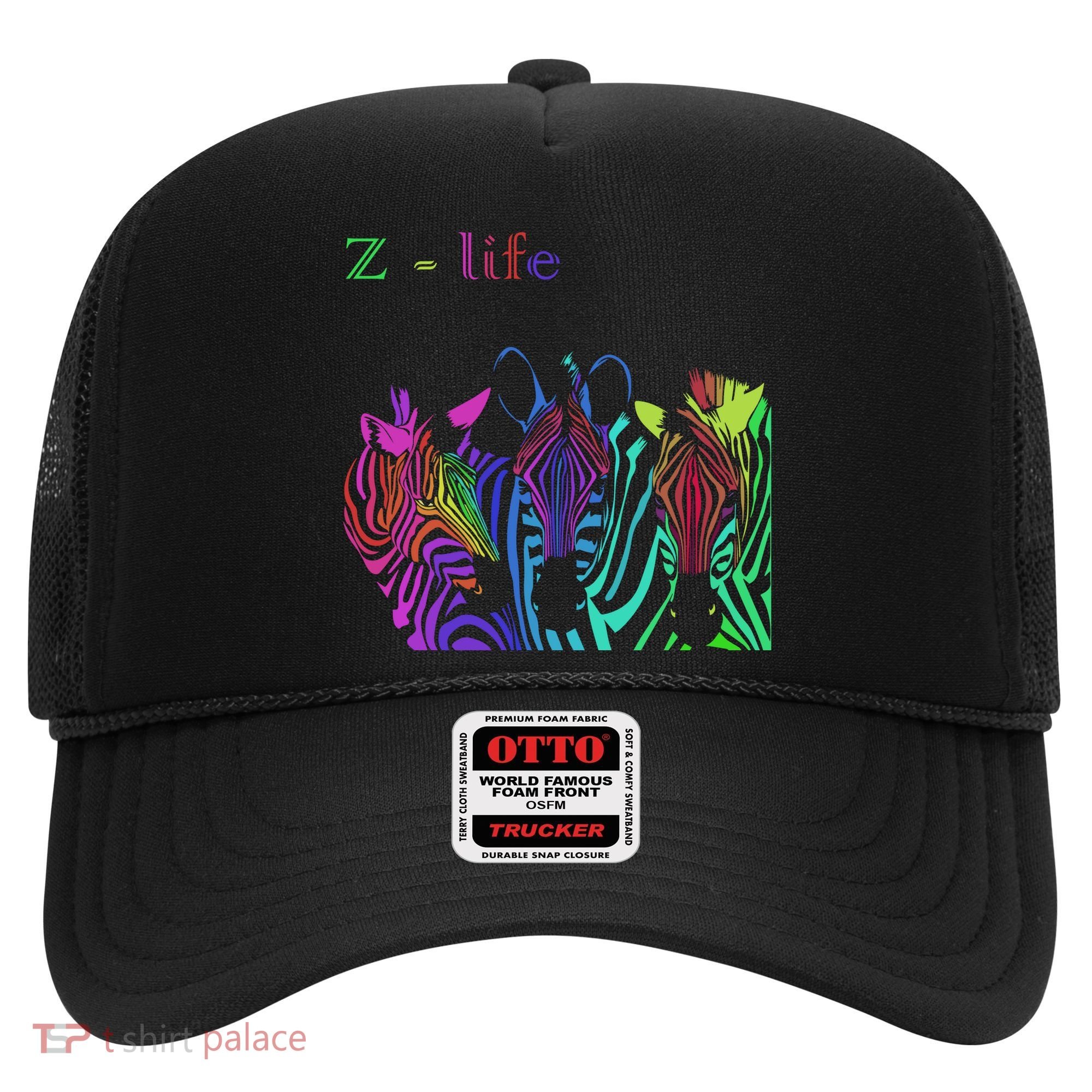 Zebra Life Z Three Zebras Hat