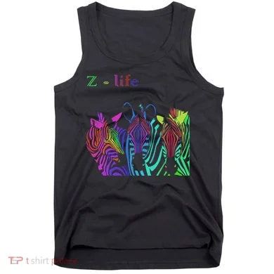 Zebra Life Z Three Zebras Tank Top