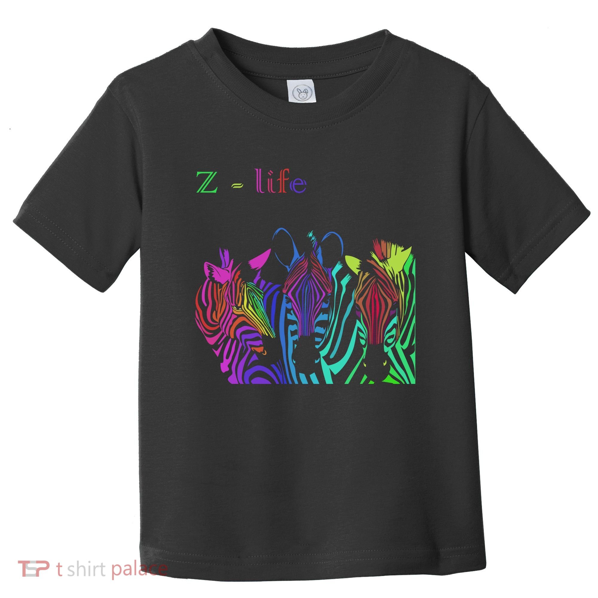 Zebra Life Z Three Zebras Toddler T-Shirt