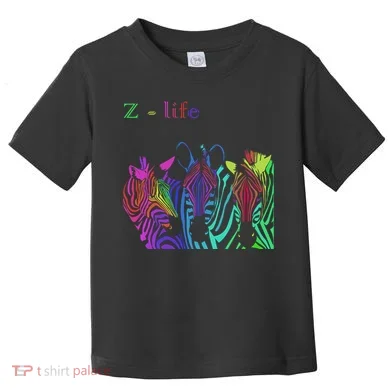 Zebra Life Z Three Zebras Toddler T-Shirt
