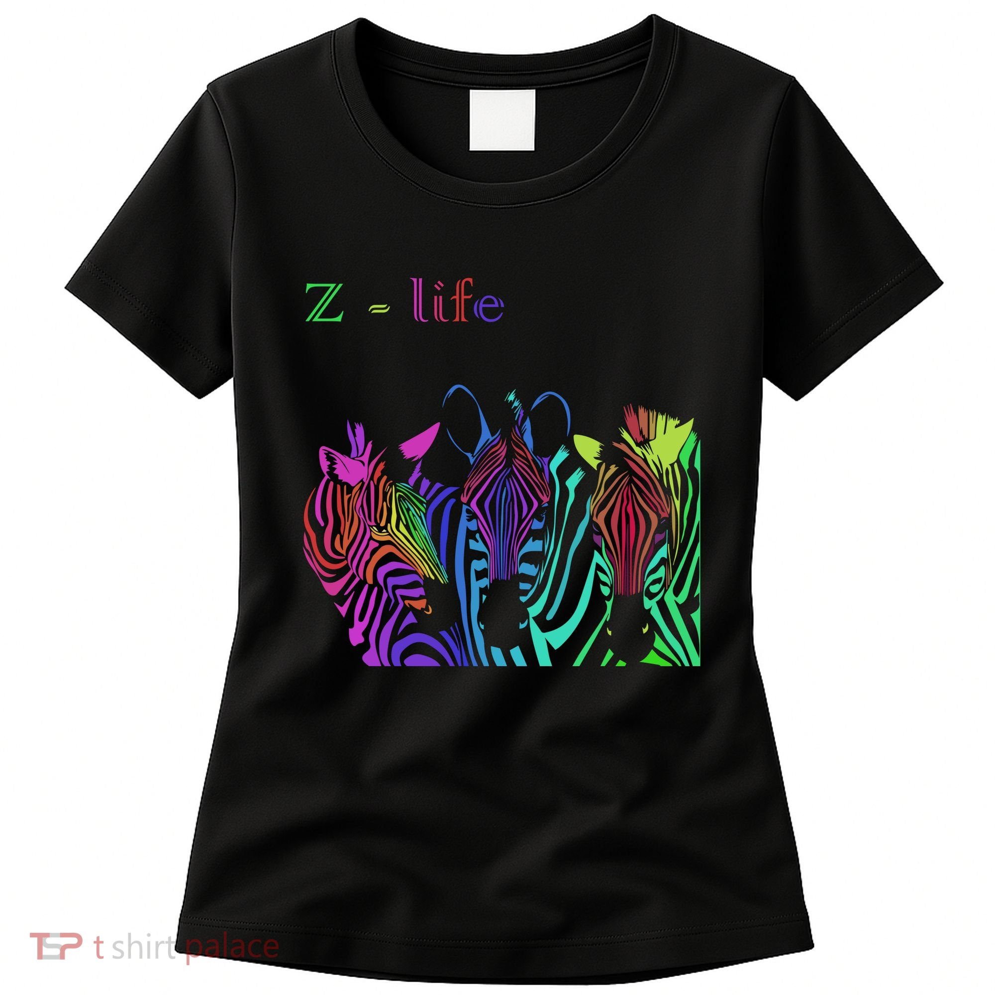 Zebra Life Z Three Zebras Women's T-Shirt