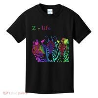 Zebra Life Z Three Zebras Kids T-Shirt thumb 0