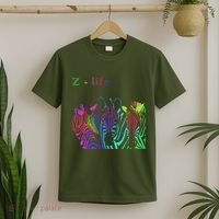 Zebra Life Z Three Zebras T-Shirt thumb 2