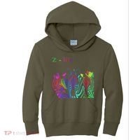 Zebra Life Z Three Zebras Kids Hoodie thumb 0