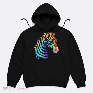Zebra Neon Hoodie