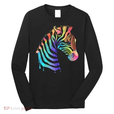 Zebra Neon Long Sleeve Shirt