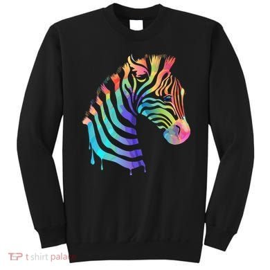 Zebra Neon Sweatshirt