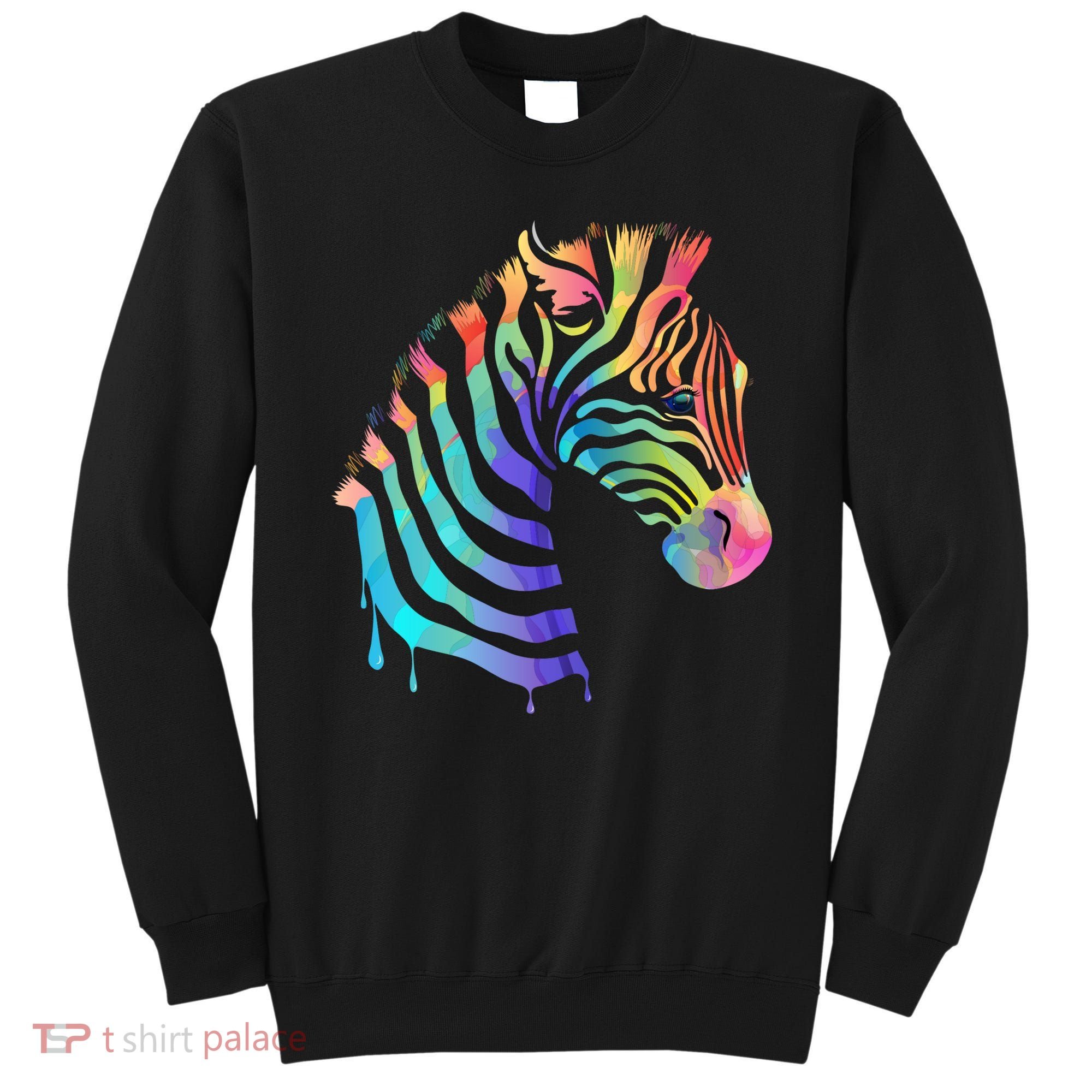 Zebra Neon Sweatshirt