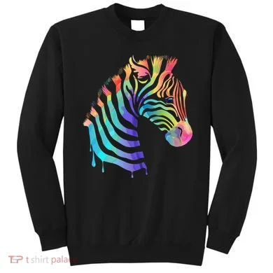 Zebra Neon Sweatshirt