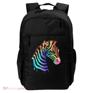Zebra Neon Backpack