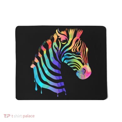 Zebra Neon Mousepad