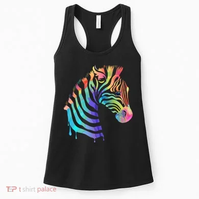 Zebra Neon Women's Tank Top