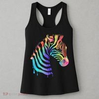 Zebra Neon Women's Tank Top thumb 3