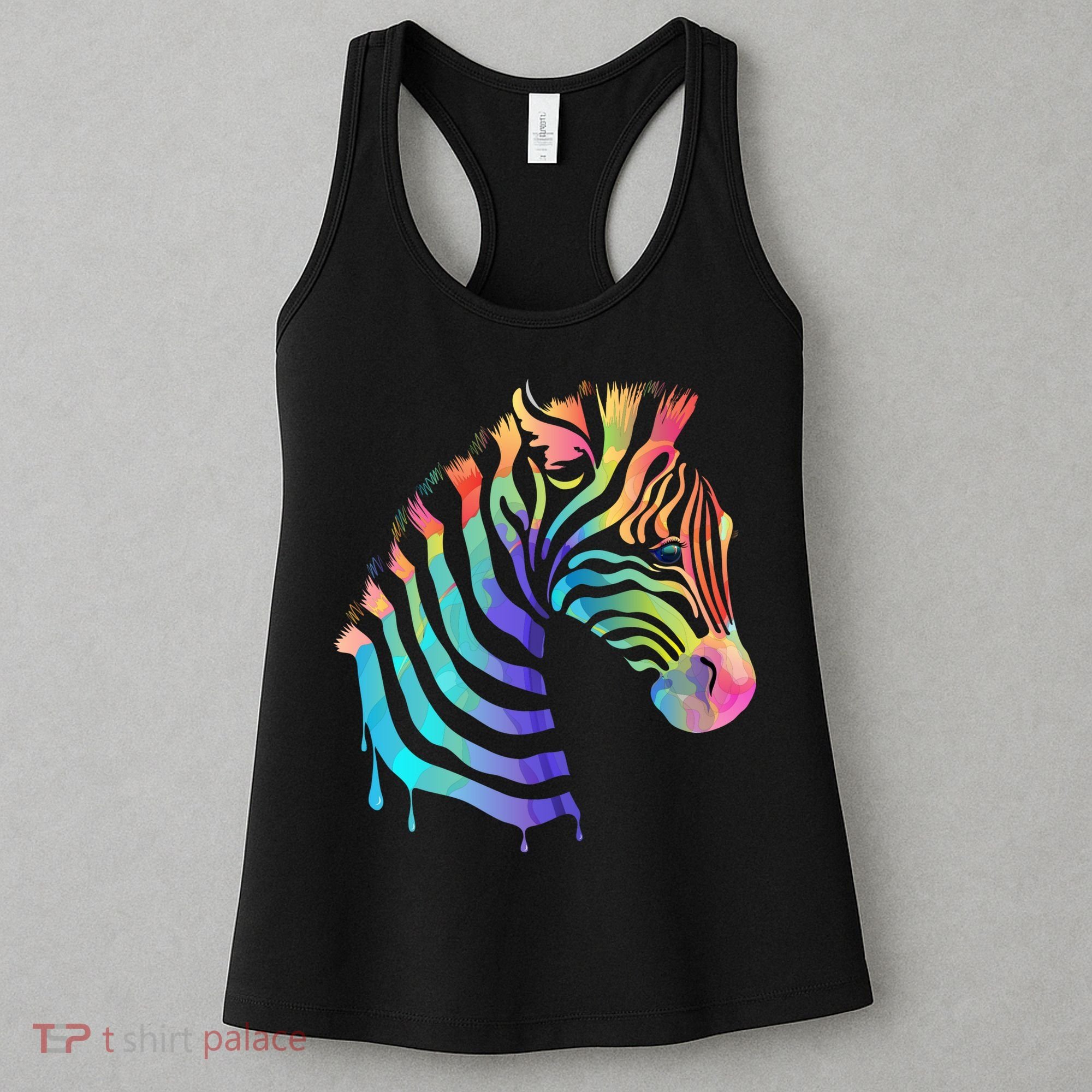 Zebra Neon Women's Tank Top