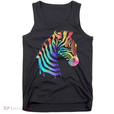 Zebra Neon Tank Top