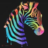 Zebra Neon Tank Top thumb 6