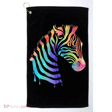 Zebra Neon Golf Towel