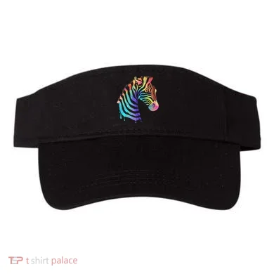 Zebra Neon Visor