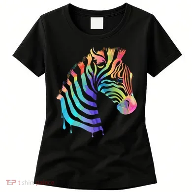 Zebra Neon Women's T-Shirt