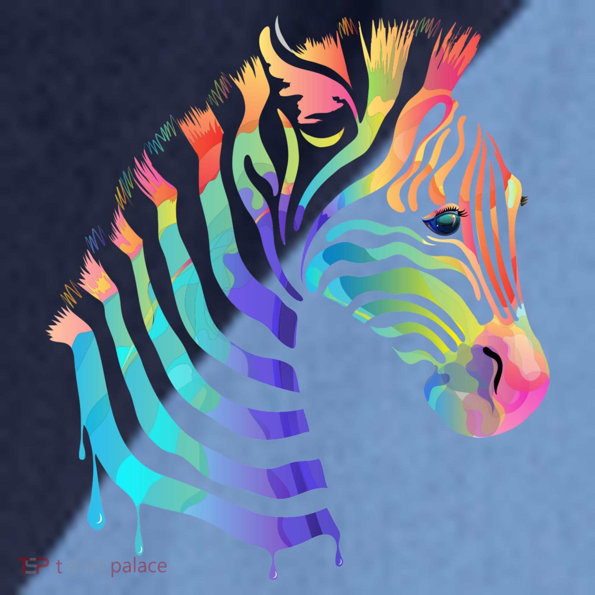 Zebra Neon Raglan Baseball Sleeve Shirt