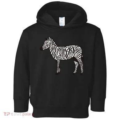Zebra Stripes Animal Toddler Hoodie