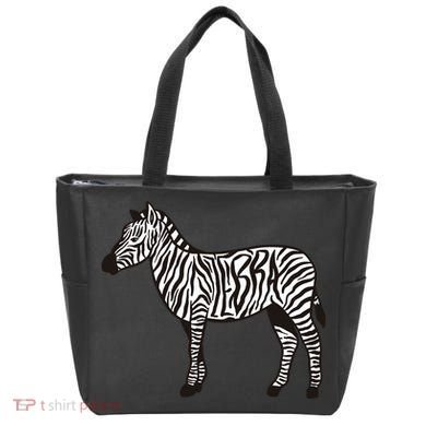 Zebra Stripes Animal Tote Bag