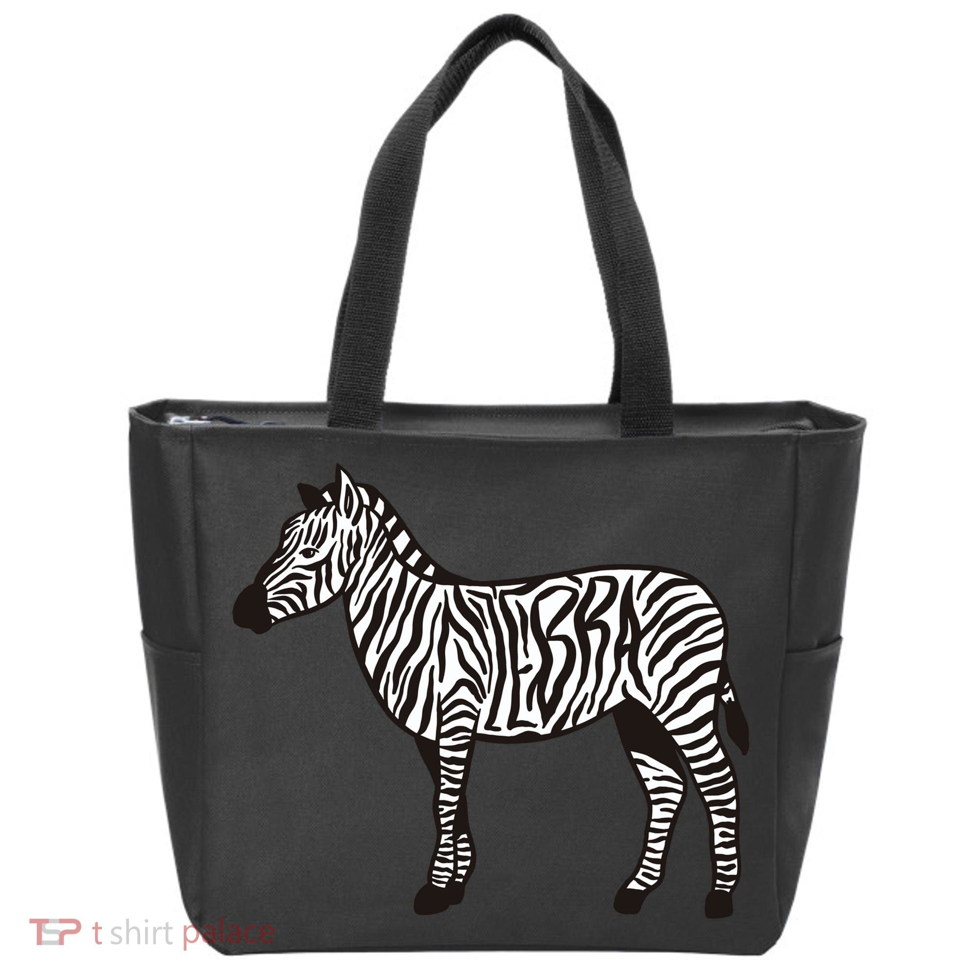 Zebra Stripes Animal Tote Bag