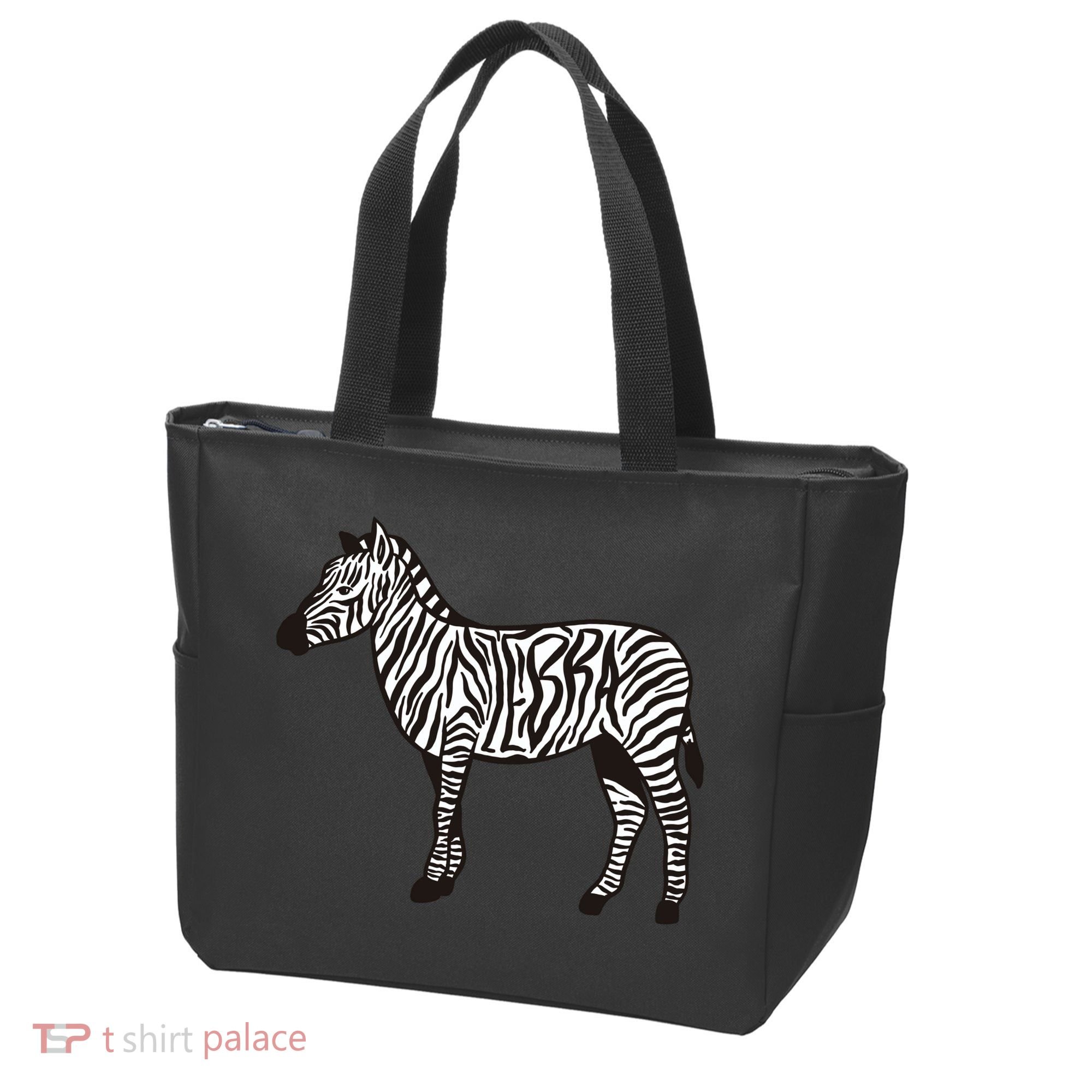 Zebra Stripes Animal Tote Bag