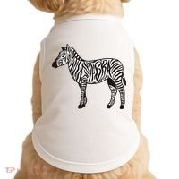 Zebra Stripes Animal Doggie Tank thumb 0