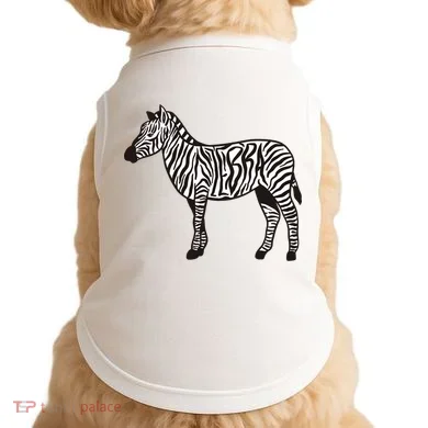 Zebra Stripes Animal Doggie Tank