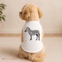 Zebra Stripes Animal Doggie Tank thumb 2