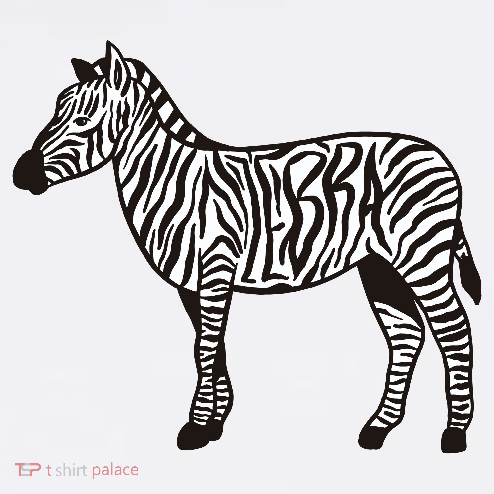 Zebra Stripes Animal USA-Made Doggie Bandana