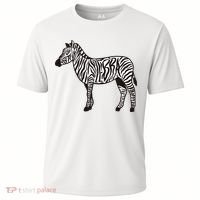Zebra Stripes Animal Cooling Performance Crew T-Shirt thumb 0