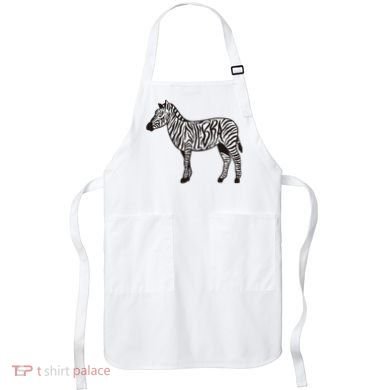 Zebra Stripes Animal Apron