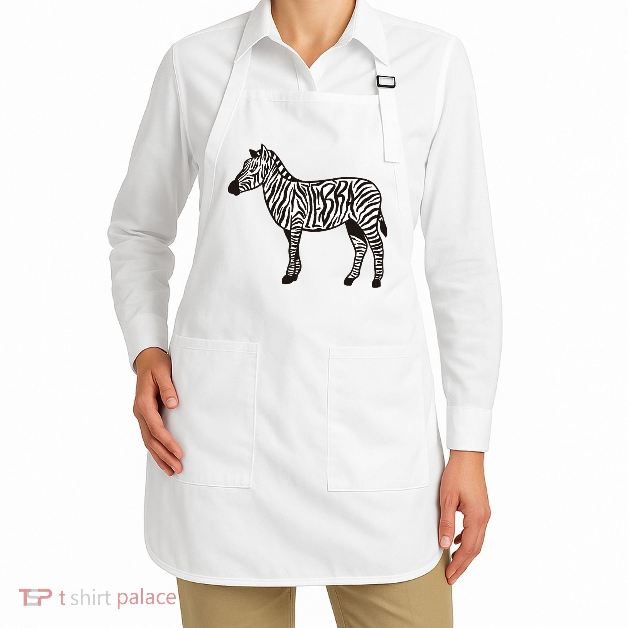 Zebra Stripes Animal Apron