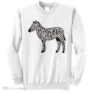 Zebra Stripes Animal Sweatshirt