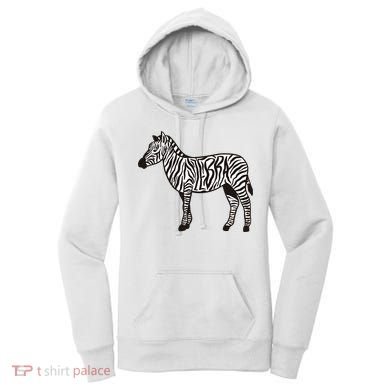 Zebra Stripes Animal Women's Hoodie