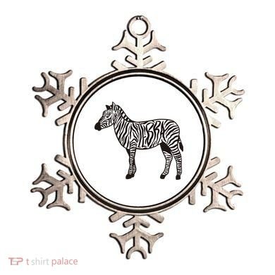 Zebra Stripes Animal Ornament