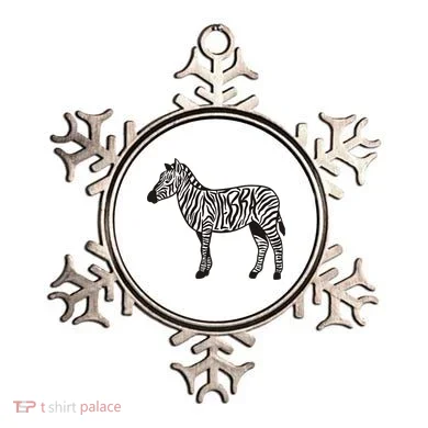 Zebra Stripes Animal Ornament
