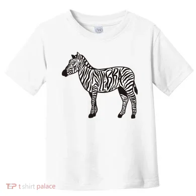 Zebra Stripes Animal Toddler T-Shirt