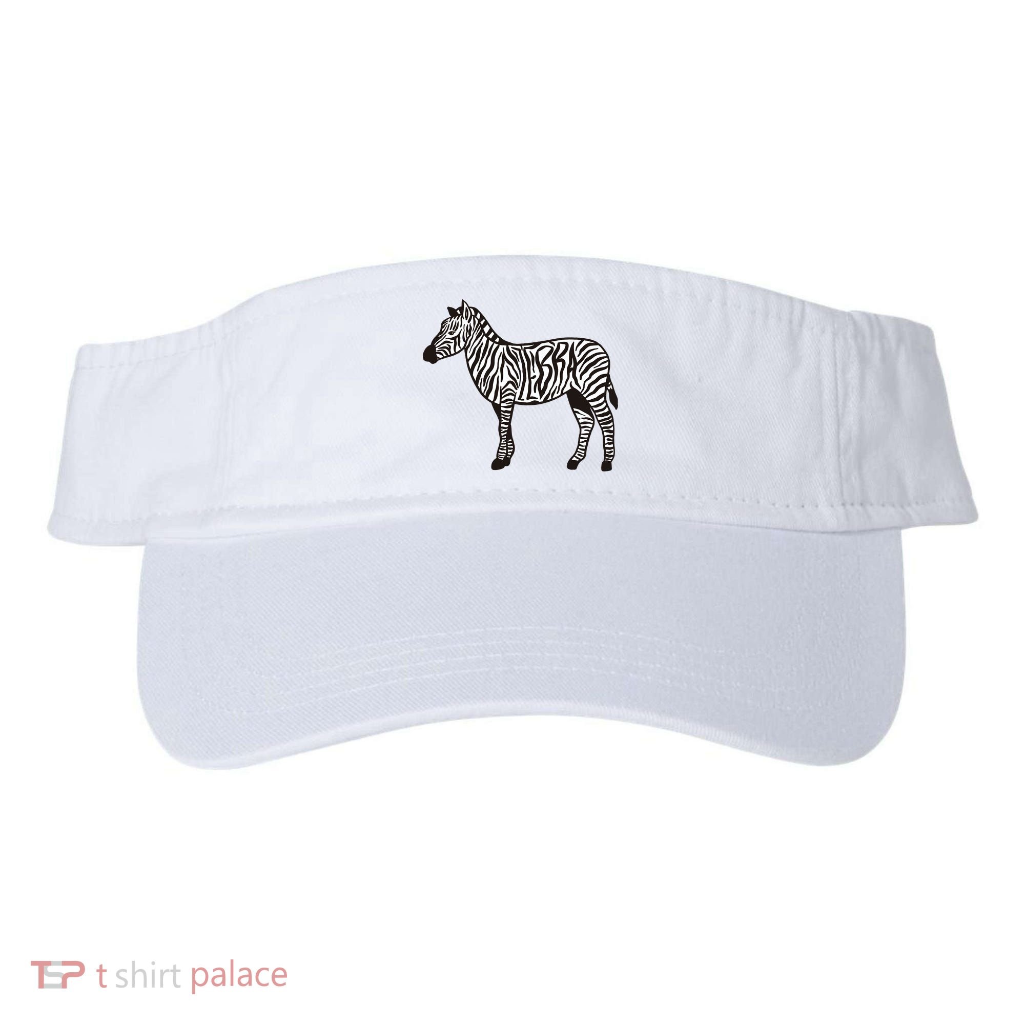 Zebra Stripes Animal Visor