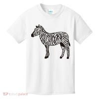 Zebra Stripes Animal Kids T-Shirt thumb 0