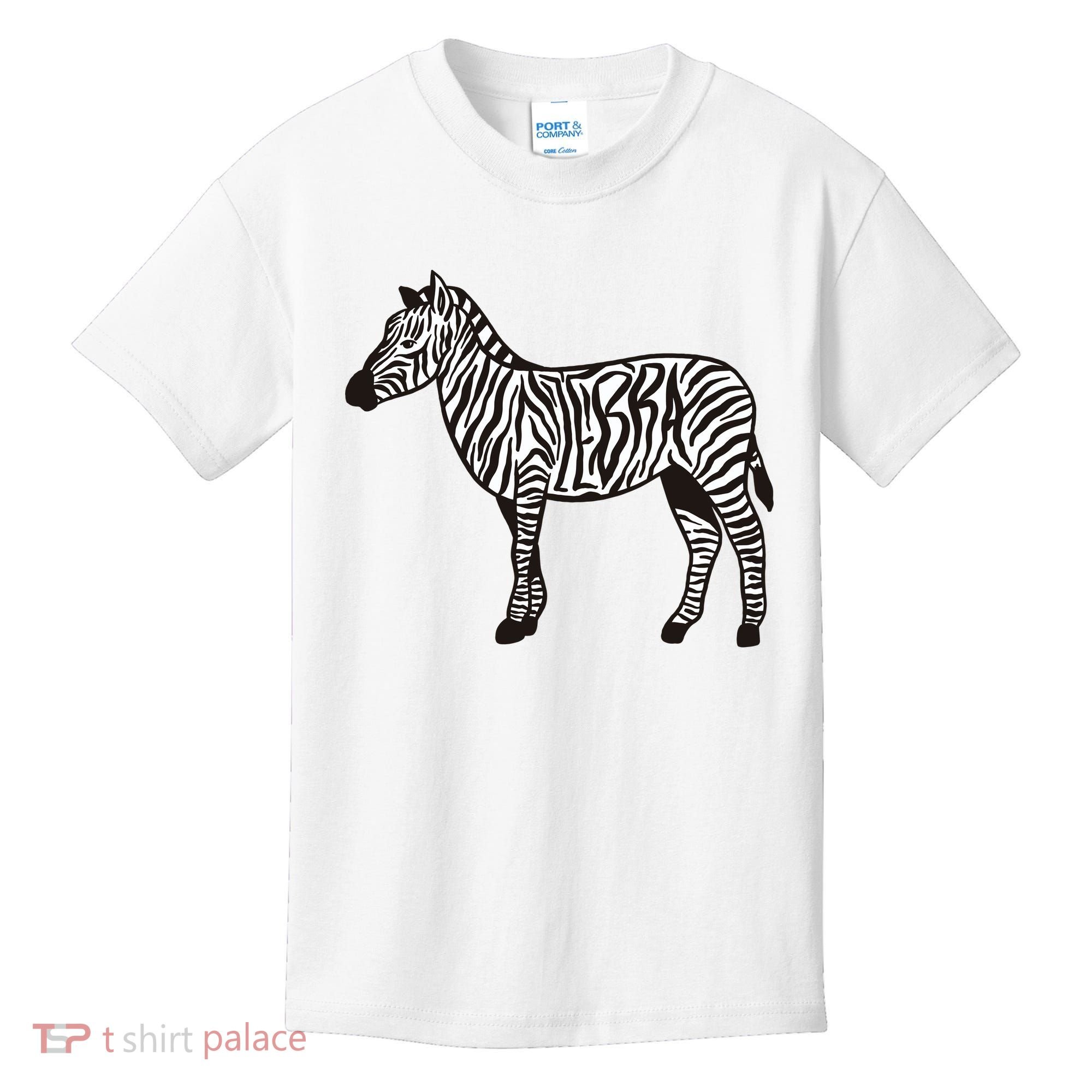 Zebra Stripes Animal Kids T-Shirt