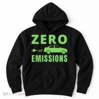Zero Emissions Funny Electric Car Funny Electric Car Plug Me In E-Car Hoodie thumb 0