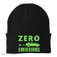 Zero Emissions Funny Electric Car Funny Electric Car Plug Me In E-Car Beanie thumb 0