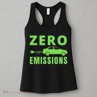 Zero Emissions Funny Electric Car Funny Electric Car Plug Me In E-Car Women's Tank Top thumb 3