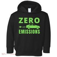 Zero Emissions Funny Electric Car Funny Electric Car Plug Me In E-Car Toddler Hoodie thumb 0