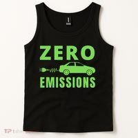 Zero Emissions Funny Electric Car Funny Electric Car Plug Me In E-Car Tank Top thumb 2