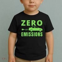 Zero Emissions Funny Electric Car Funny Electric Car Plug Me In E-Car Toddler T-Shirt thumb 2