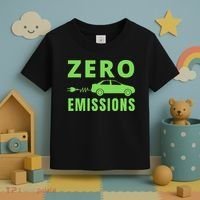 Zero Emissions Funny Electric Car Funny Electric Car Plug Me In E-Car Toddler T-Shirt thumb 3